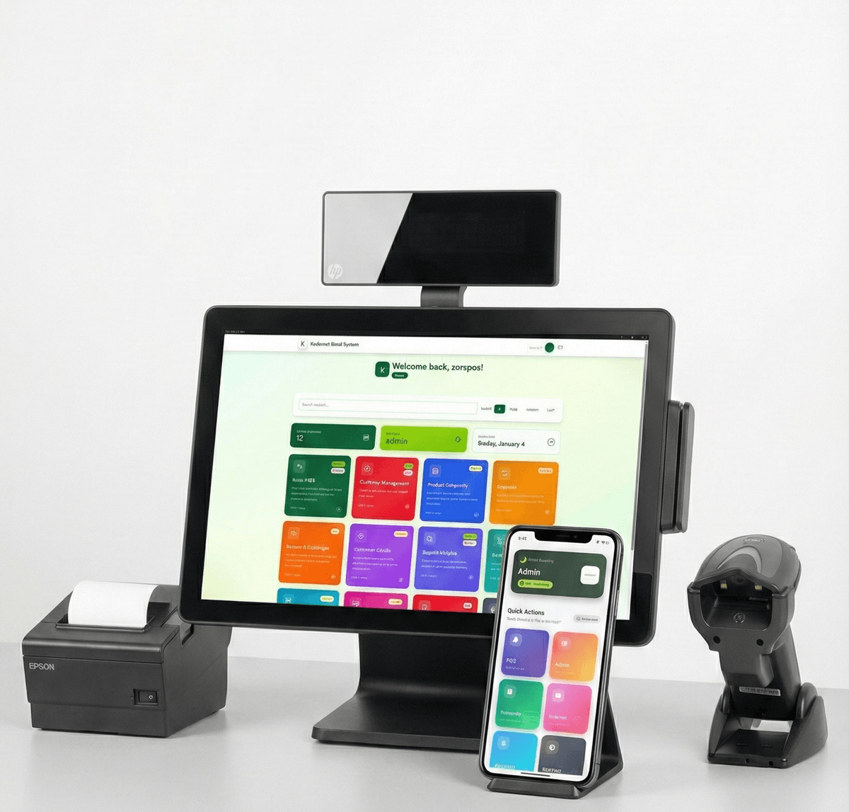KODERNET POS System Setup